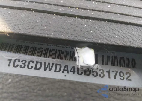 2012 Dodge Caliber Sxt z USA, uszkodzony, nr VIN 1C3CDWDA4CD531792